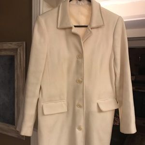 White Old Navy coat